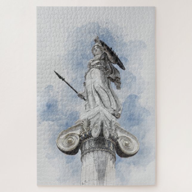 Classic greek statue Athena Jigsaw Puzzle (Vertical)