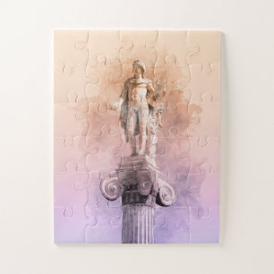 Classic greek statue of Apollo Jigsaw Puzzle