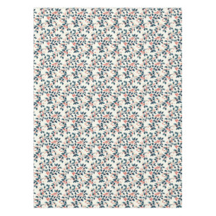 Classic Green and Red Holly and Berries Christmas Tablecloth