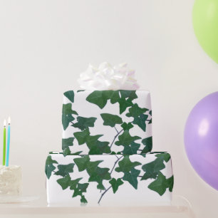 Classic Green English Ivy    Wrapping Paper