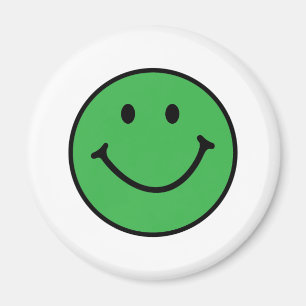 classic green face magnet