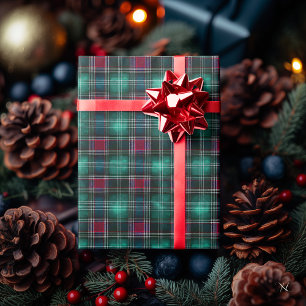 Classic Green Tartan Plaid Wrapping Paper