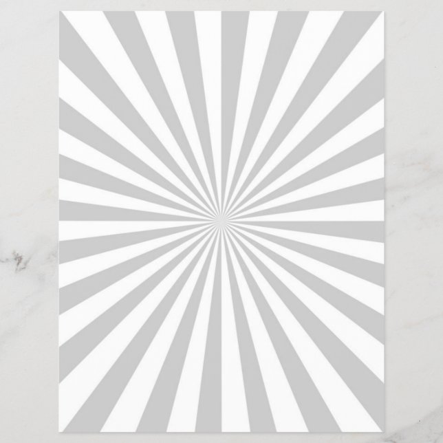 Classic Grey Burst Spinning Wheel Customise This! Flyer (Back)