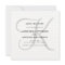Classic Grey Monogram Save the Date