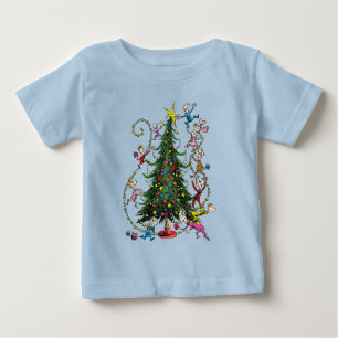 Classic Grinch   Christmas Tree Baby T-Shirt
