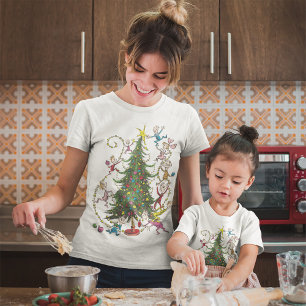 Classic Grinch   Christmas Tree Tri-Blend Shirt
