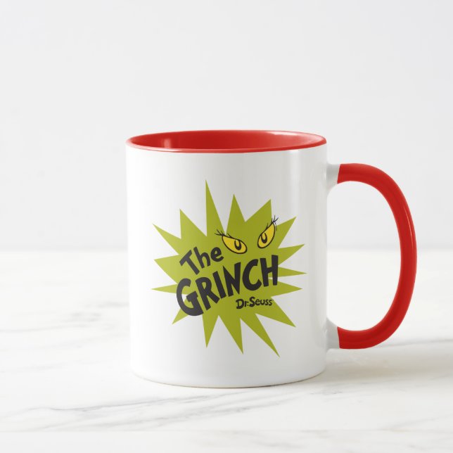 Classic Grinch | Green Starburst Mug (Right)