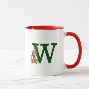 Classic Grinch Max Monogram W Mug