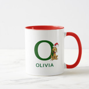 Classic Grinch Max   Name & Monogram O Mug
