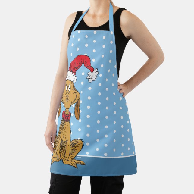 Classic Grinch | Max - Santa Hat Apron (Insitu)