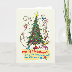 Classic Grinch   Merry Christmas! Holiday Card