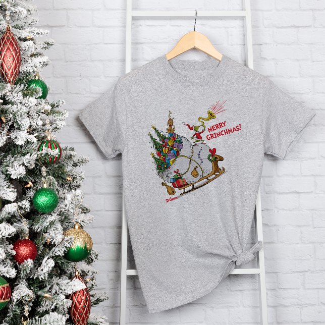 Classic Grinch | Merry Grinchmas! Tri-Blend Shirt (Creator Uploaded)