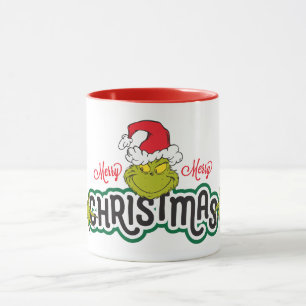 Classic Grinch   Merry Merry Christmas Mug