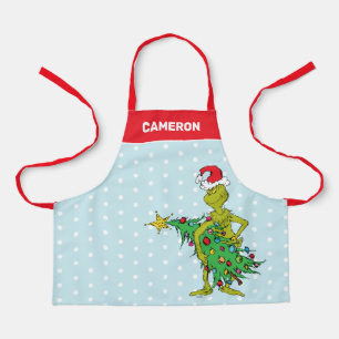 Classic Grinch   Naughty Apron