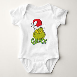 Classic Grinch   Naughty or Nice Baby Bodysuit