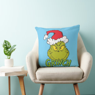 Classic Grinch Naughty or Nice Cushion