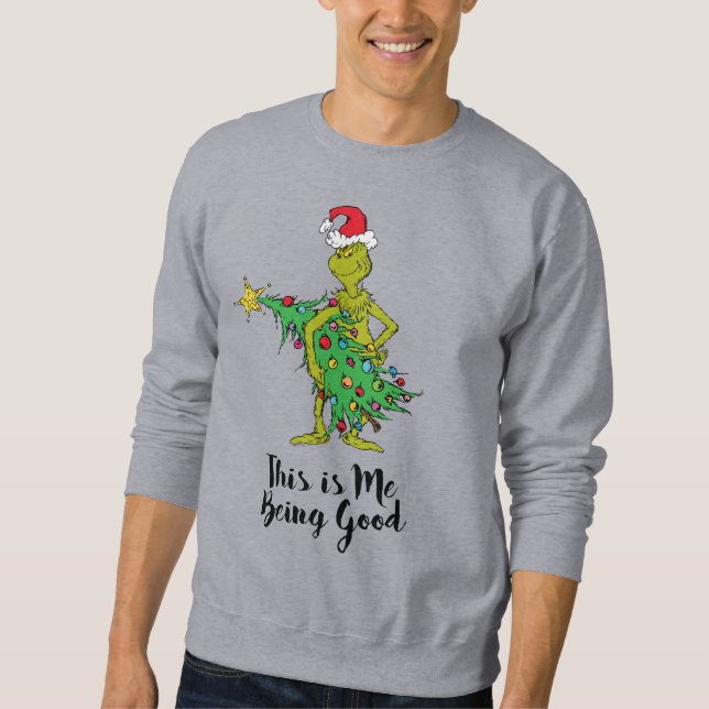 Classic Grinch | Naughty Sweatshirt (Front)
