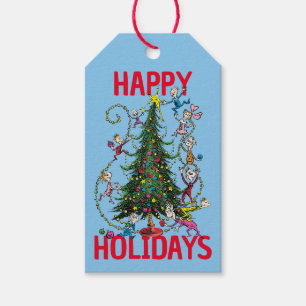 Classic Grinch Whoville Christmas Tree Gift Tags