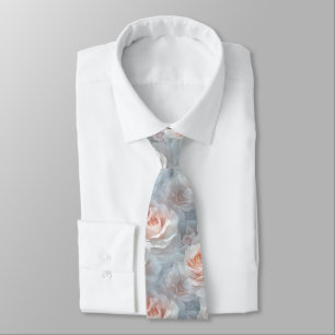Classic Groomsman Gift Rose Flower Tie