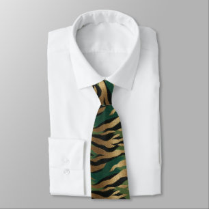 Classic Groomsmen Gift Tiger Tie