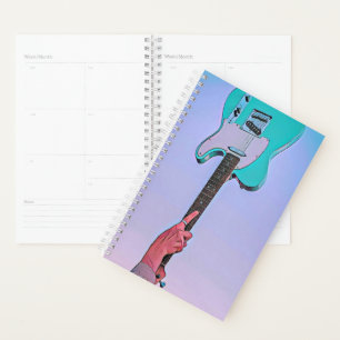 Classic guitar artwork planner