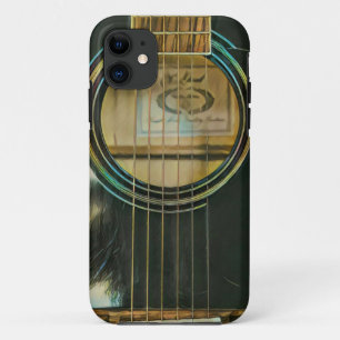 classic guitar gift for dad iPhone 11 case
