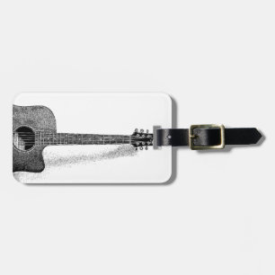 Classic Guitar Luggage Tag