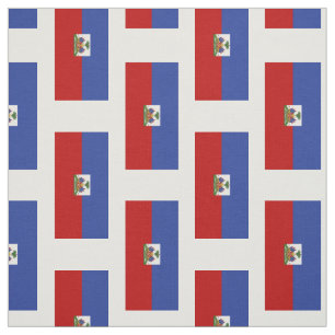 Classic Haitian Flag Fabric