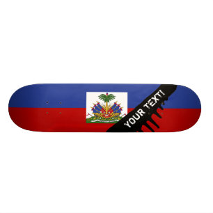 Classic Haitian Flag Skateboard