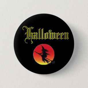 Classic Halloween Design. 6 Cm Round Badge