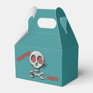 Classic Halloween Scary Skull Creepy Spiders Favour Box