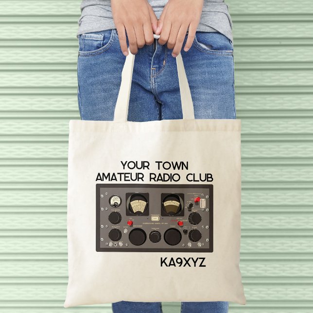 Classic Hammarlund SP-600 Radio Receiver Tote Bag (Creator Uploaded)