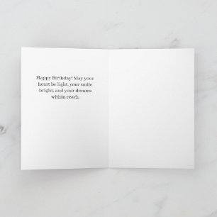 CLASSIC Happy Birthday Card