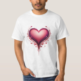 Classic Heart Logo White T-Shirt