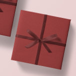 Classic herringbone tweed red Christmas holiday Wrapping Paper<br><div class="desc">This simple tweed-effect red Christmas wrapping paper is perfect for all of your holiday gifts. This classic pattern - a herringbone fabric effect - is chic and subtle and can work with a variety of holiday design themes. The rich scarlet red is a classic, and the pattern gives off a...</div>