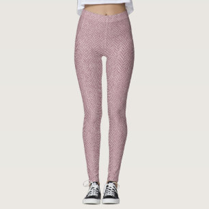 Classic Herringbone Weave Texture – Seamless Timel Leggings