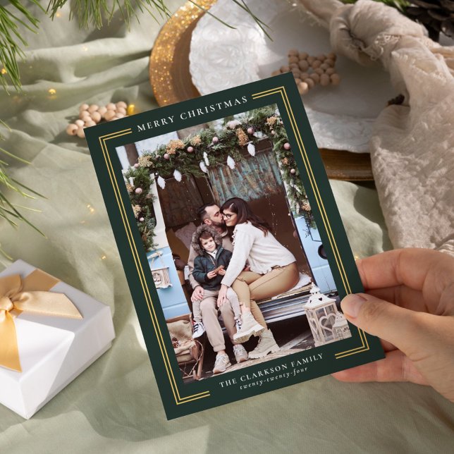 Classic Holiday Photo Card (Creator Uploaded)