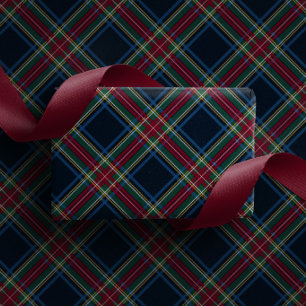 Classic holiday plaid Christmas Wrapping Paper