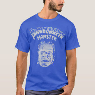 Classic Horror Movie MonstersVintage Frankenstein T-Shirt