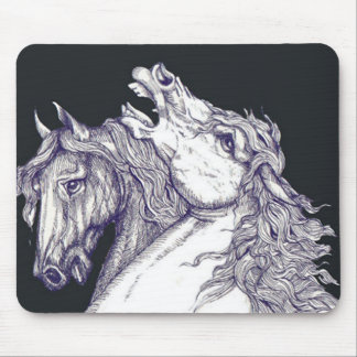Classic Horses Mouse Pad