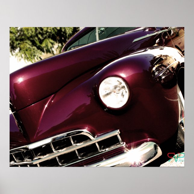 Classic Hot Rod Poster (Front)