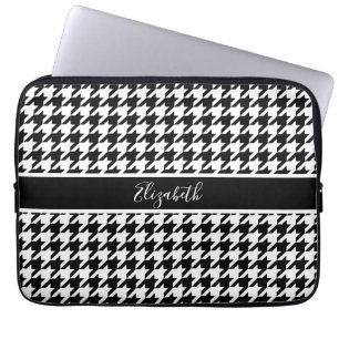 Classic Houndstooth Neoprene Laptop Sleeve