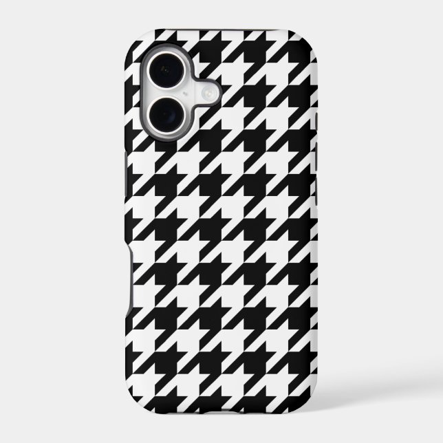 Classic Houndstooth Pattern iPhone 5 Case (Back)