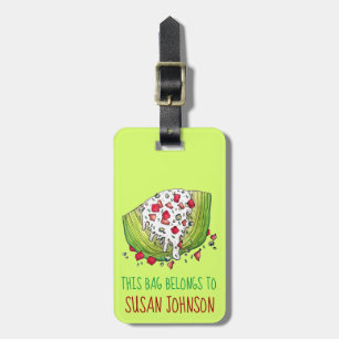 Classic Iceberg Lettuce Wedge Salad Food Foodie Luggage Tag