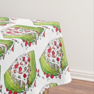 Classic Iceberg Lettuce Wedge Salad Food Foodie Tablecloth