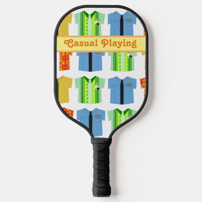 Classic Icons of Fashion Statement Style Pickleball Paddle (Front)
