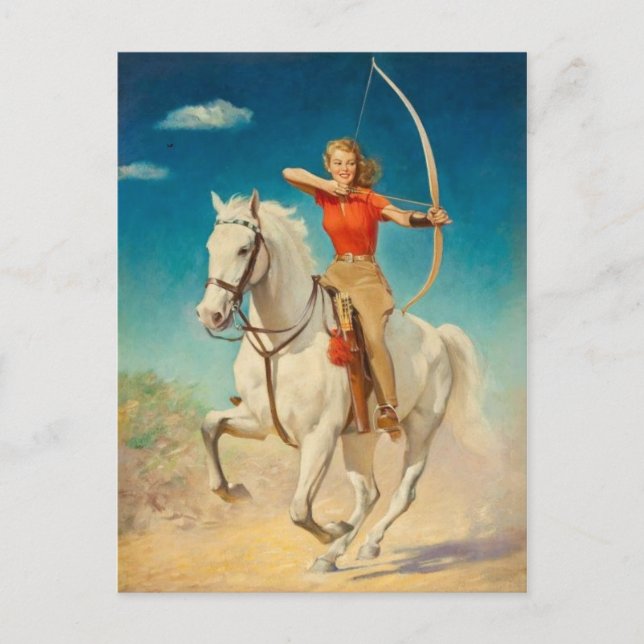 Classic Illustration Postcard (Front)