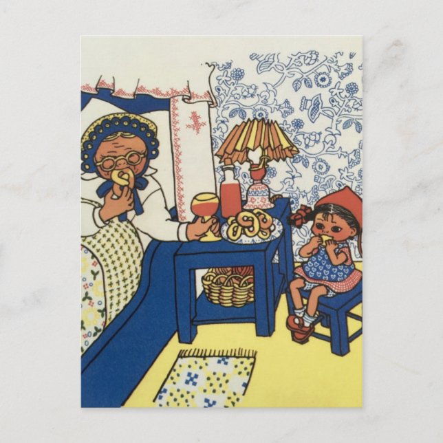 Classic Illustration Postcard (Front)