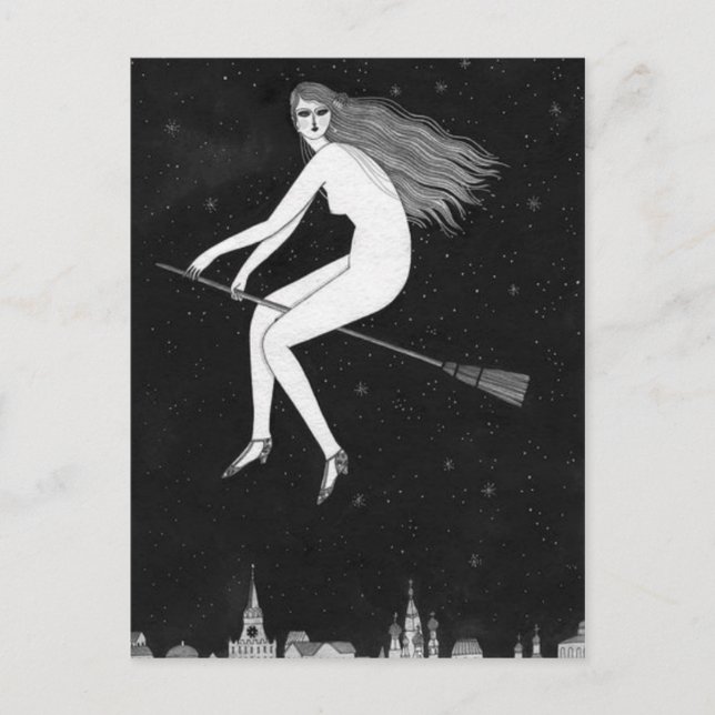 Classic Illustration Postcard (Front)