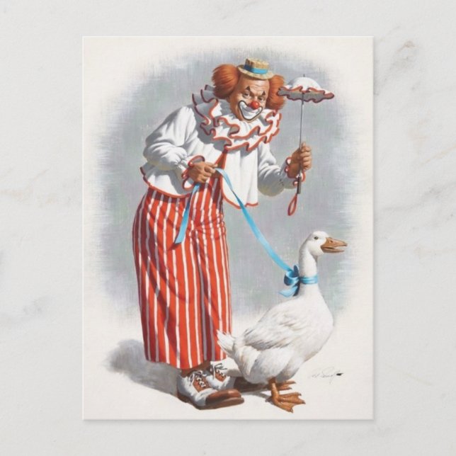 Classic Illustration Postcard (Front)